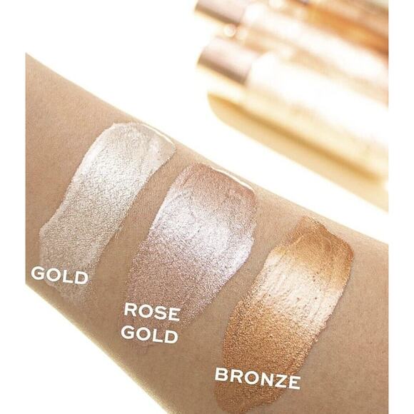 Makeup Revolution Molten Body Glow ROSE GOLD Face Body Liquid Illuminator🍍🥥 2 - Picture 6 of 7